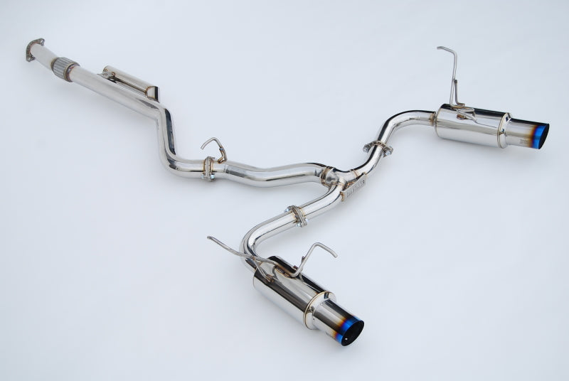 Load image into Gallery viewer, Invidia 2022+ Subaru WRX N1 Twin Outlet Single Layer Tip Cat-Back Exhaust
