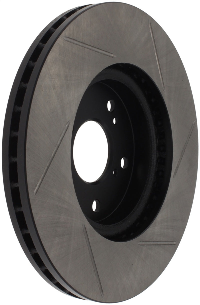 Load image into Gallery viewer, StopTech Power Slot Slotted 99-08 Acura TL (STD Caliper) / 01-03 CL / 04-09 TSX Front Right Rotor
