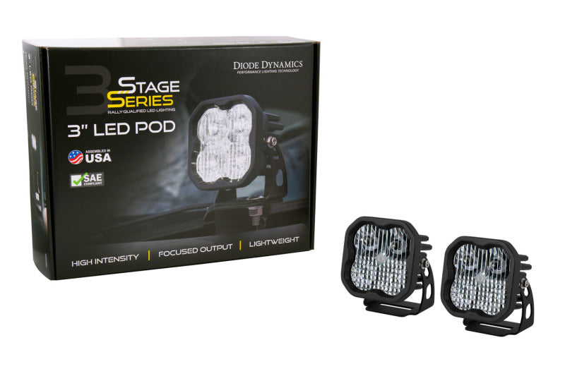 Load image into Gallery viewer, Diode Dynamics 2021 Ford Bronco SS3 LED Ditch Light Kit - Pro White Combo
