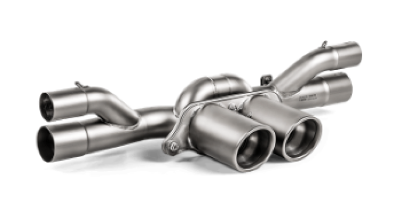 Load image into Gallery viewer, Akrapovic 2018 Porsche 911 GT3 (991.2) Slip-On Race Line (Titanium) w/o Tail Pipe Set
