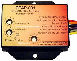 LPE Clutch & Throttle Position Activation Switch CTAP - Fuel Injector Connection