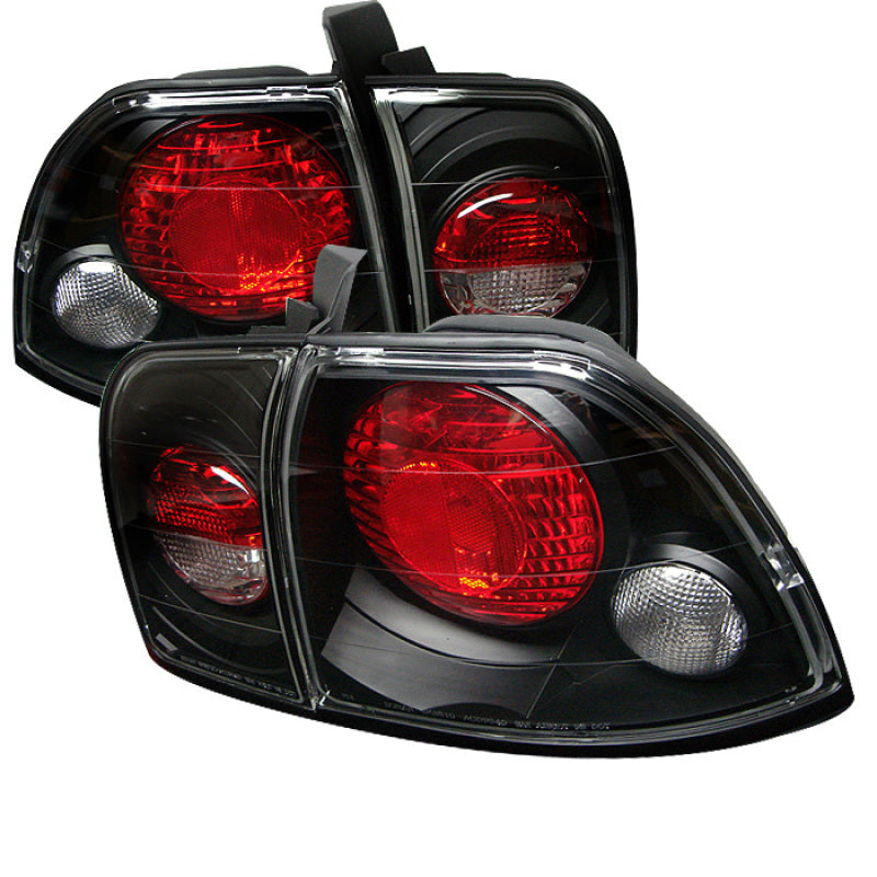 Load image into Gallery viewer, Spyder Honda Accord 96-97 Euro Style Tail Lights Black ALT-YD-HA96-BK

