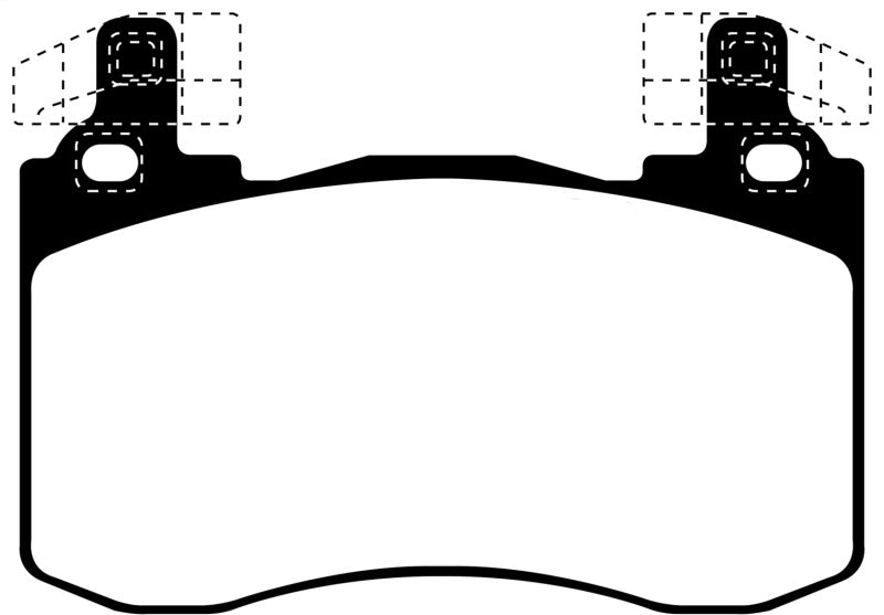 Load image into Gallery viewer, EBC 2017+ Kia Stinger 3.3L Twin Turbo Redstuff Front Brake Pads
