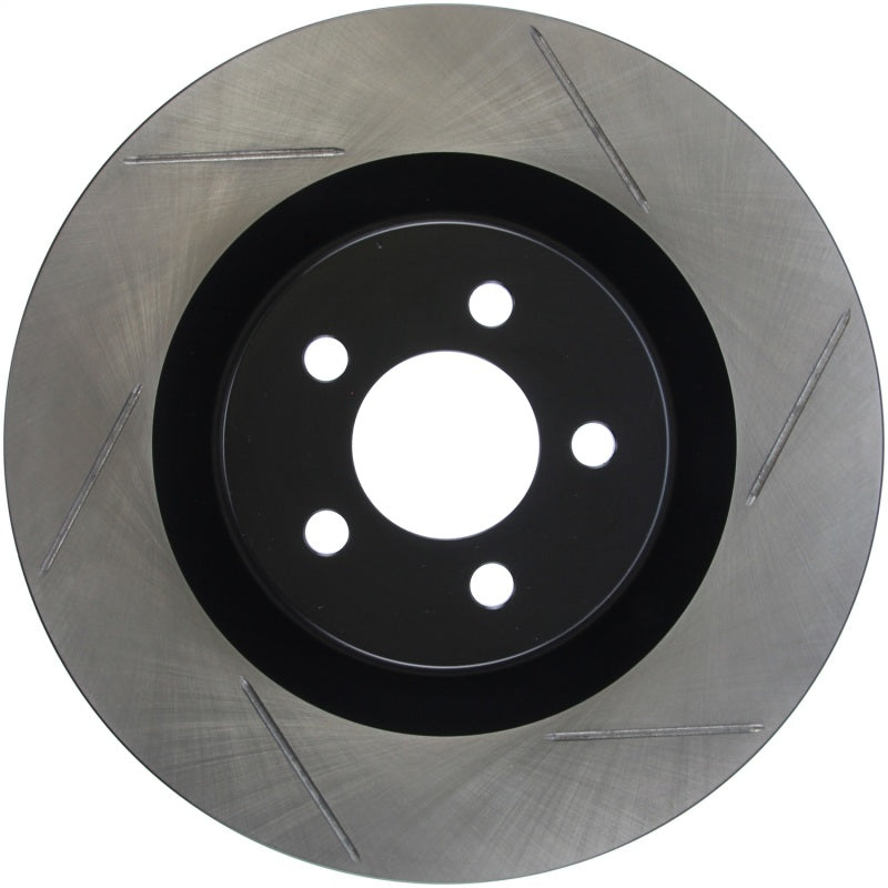 Load image into Gallery viewer, StopTech Power Slot 06-07 Chrysler SRT-8 Front Left Slotted Rotor
