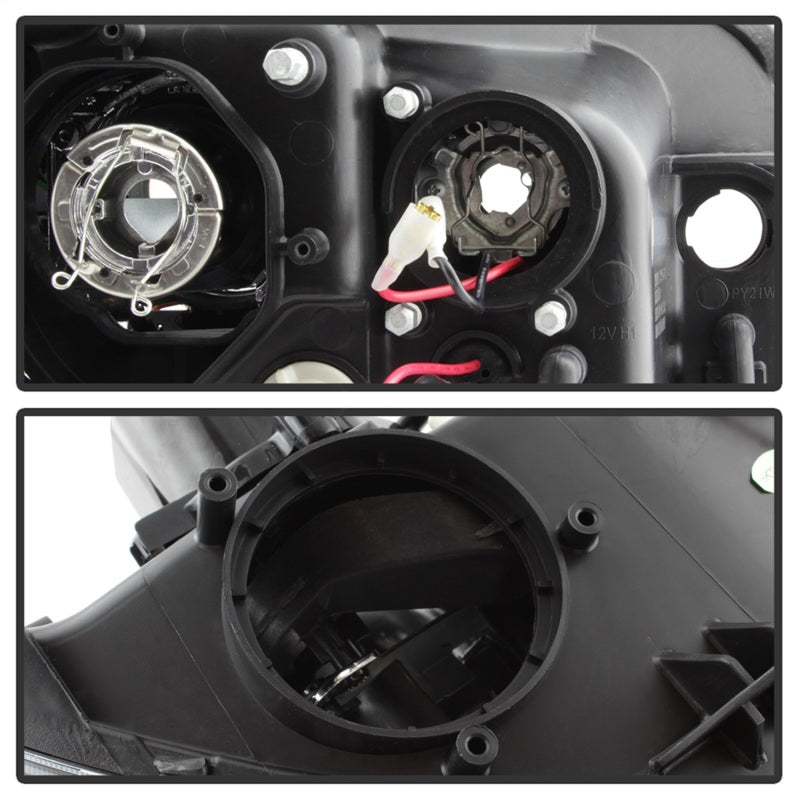 Load image into Gallery viewer, Spyder Subaru WRX 08-09 Projector Headlights - HID Model Only - Black PRO-YD-SWRX08-HID-LBDRL-BK
