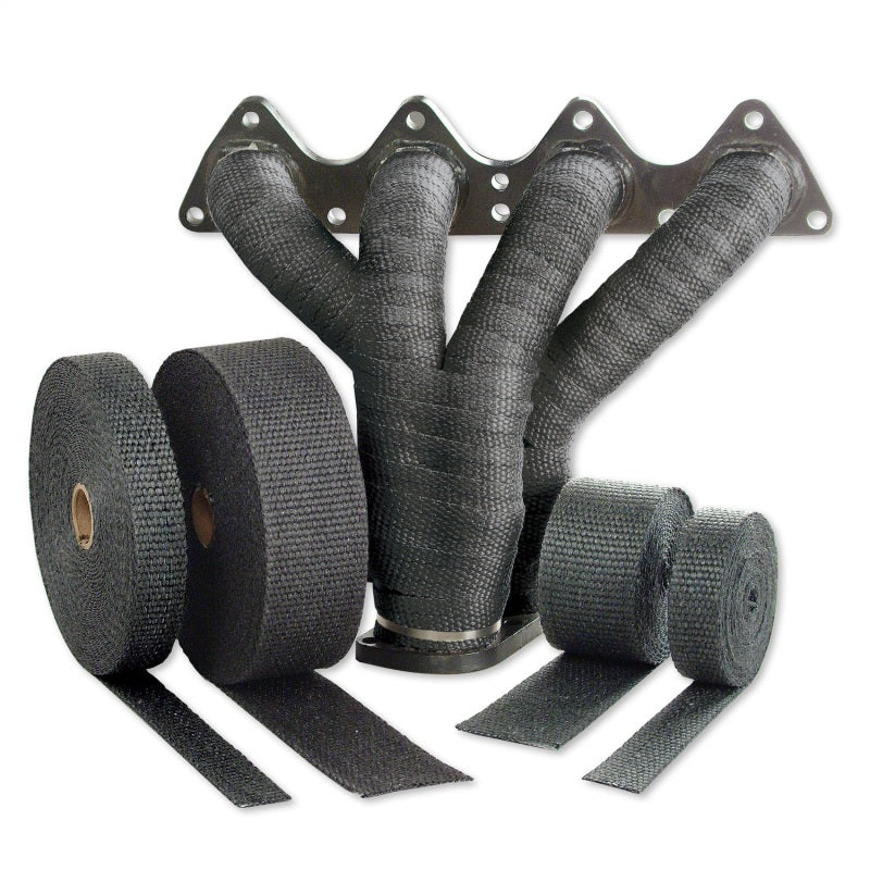 Load image into Gallery viewer, DEI Exhaust Wrap Kit - Pipe Wrap and Locking Tie - Black
