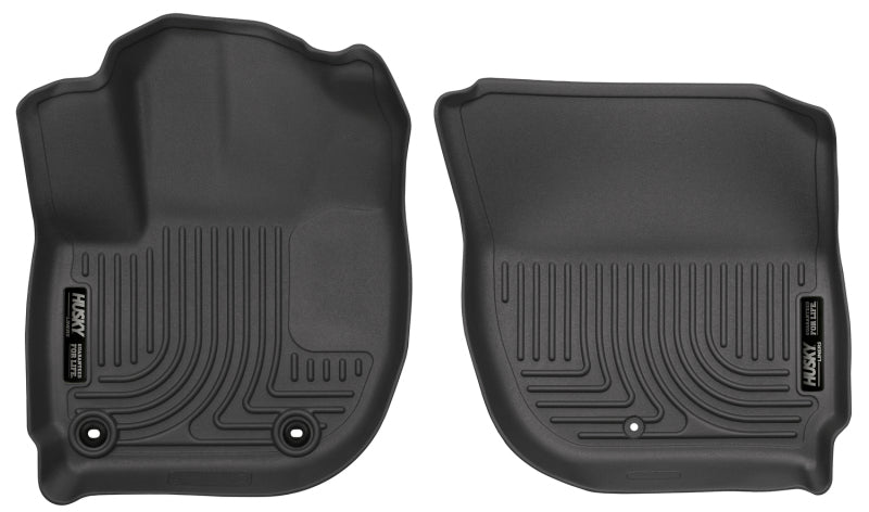 Load image into Gallery viewer, Husky Liners 2016 Honda HR-V Weatherbeater Black Front Floor Liners
