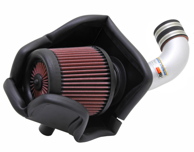 Load image into Gallery viewer, K&amp;N 11 Honda CR-Z 1.5L L4 Silver Typhoon Short Ram Intake
