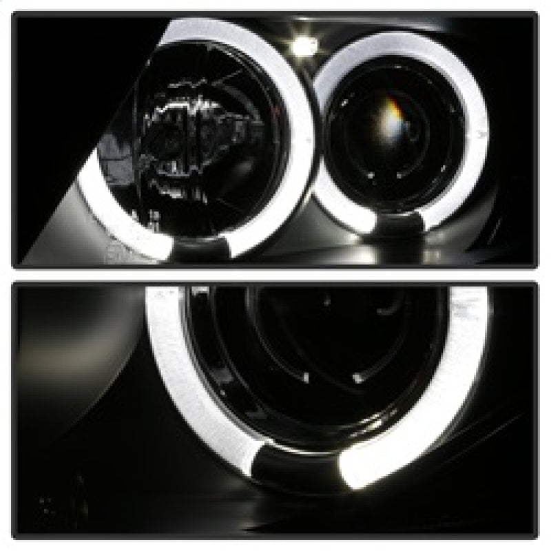 Load image into Gallery viewer, Spyder BMW Z4 03-08 Projector Headlights Xenon/HID Model Only - LED Halo Black PRO-YD-BMWZ403-HID-BK
