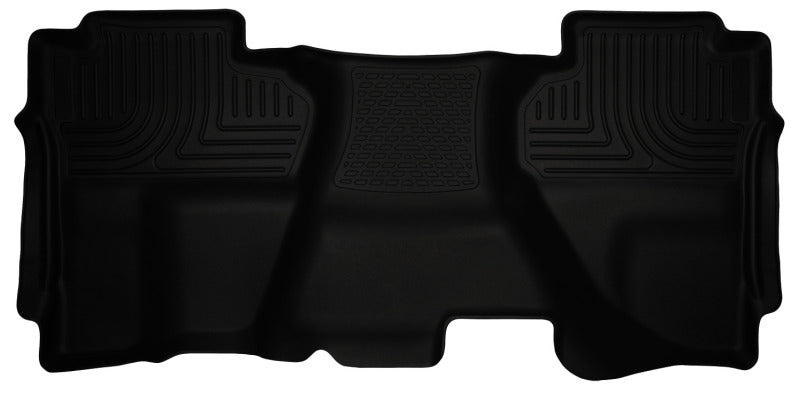 Load image into Gallery viewer, Husky Liners 14 Chevrolet Silverado/14 GMC Sierra 1500 Weatherbeater Black 2nd Seat Floor Liner
