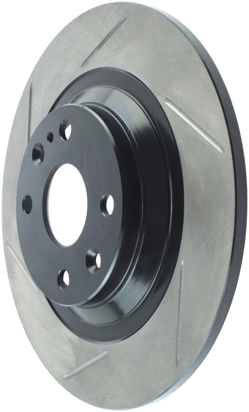 Load image into Gallery viewer, StopTech Power Slot 01-05 Mazda Miata Sport Suspension/Turbo SportStop Slotted Rear Right Rotor
