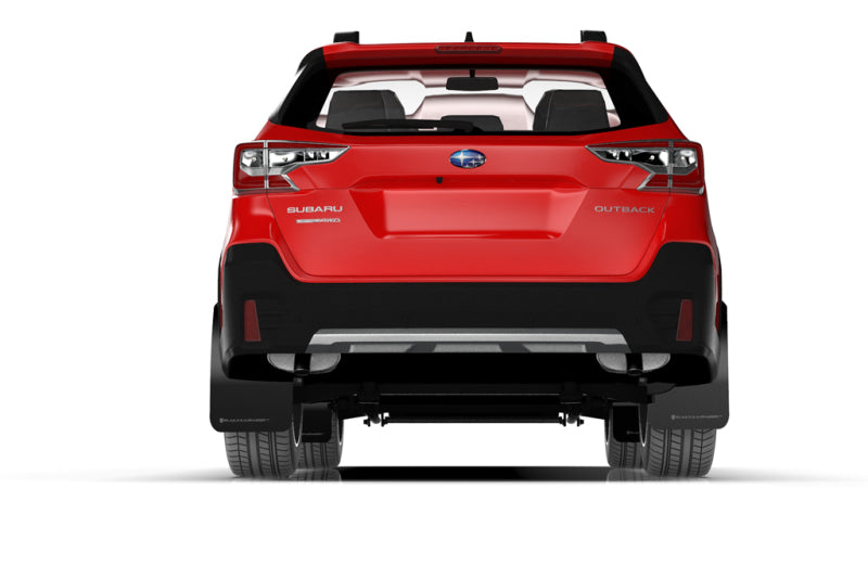 Load image into Gallery viewer, Rally Armor 20-22 Subaru Outback Black UR Mud Flap w/ Red Logo
