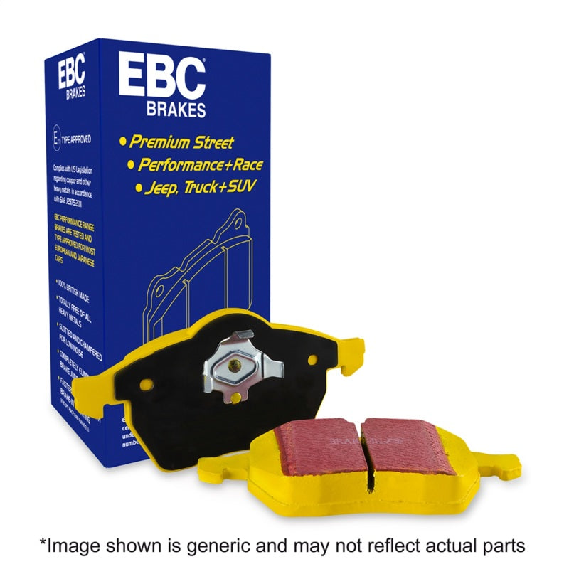 Load image into Gallery viewer, EBC 09-11 Audi A6 Quattro 3.0 Supercharged Yellowstuff Rear Brake Pads
