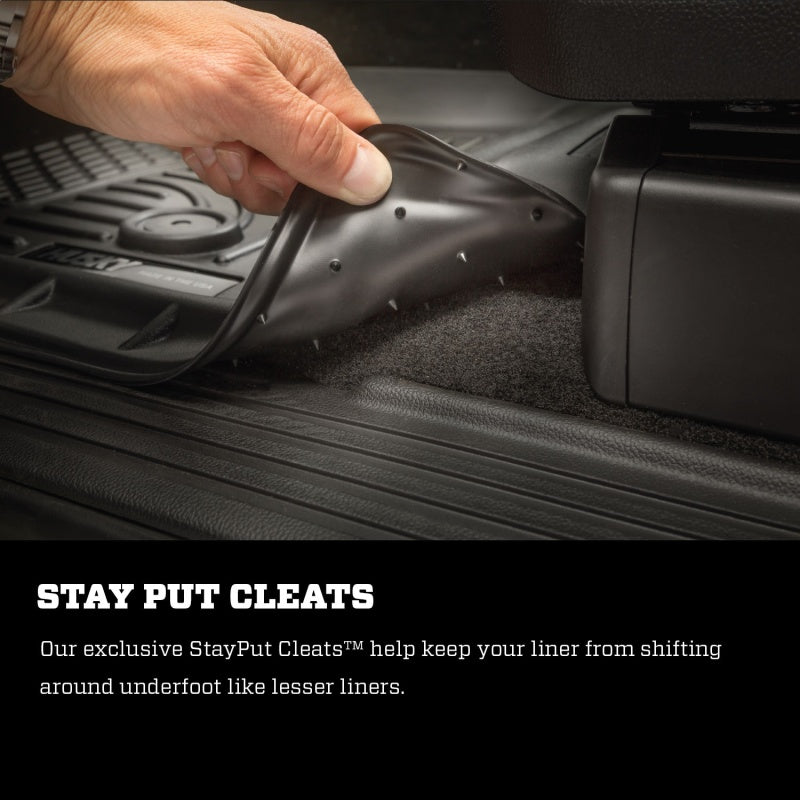 Load image into Gallery viewer, Husky Liners 19-21 Ram 2500/3500 Crew Cab Weatherbeater Black Front &amp; 2nd Seat Floor Liners
