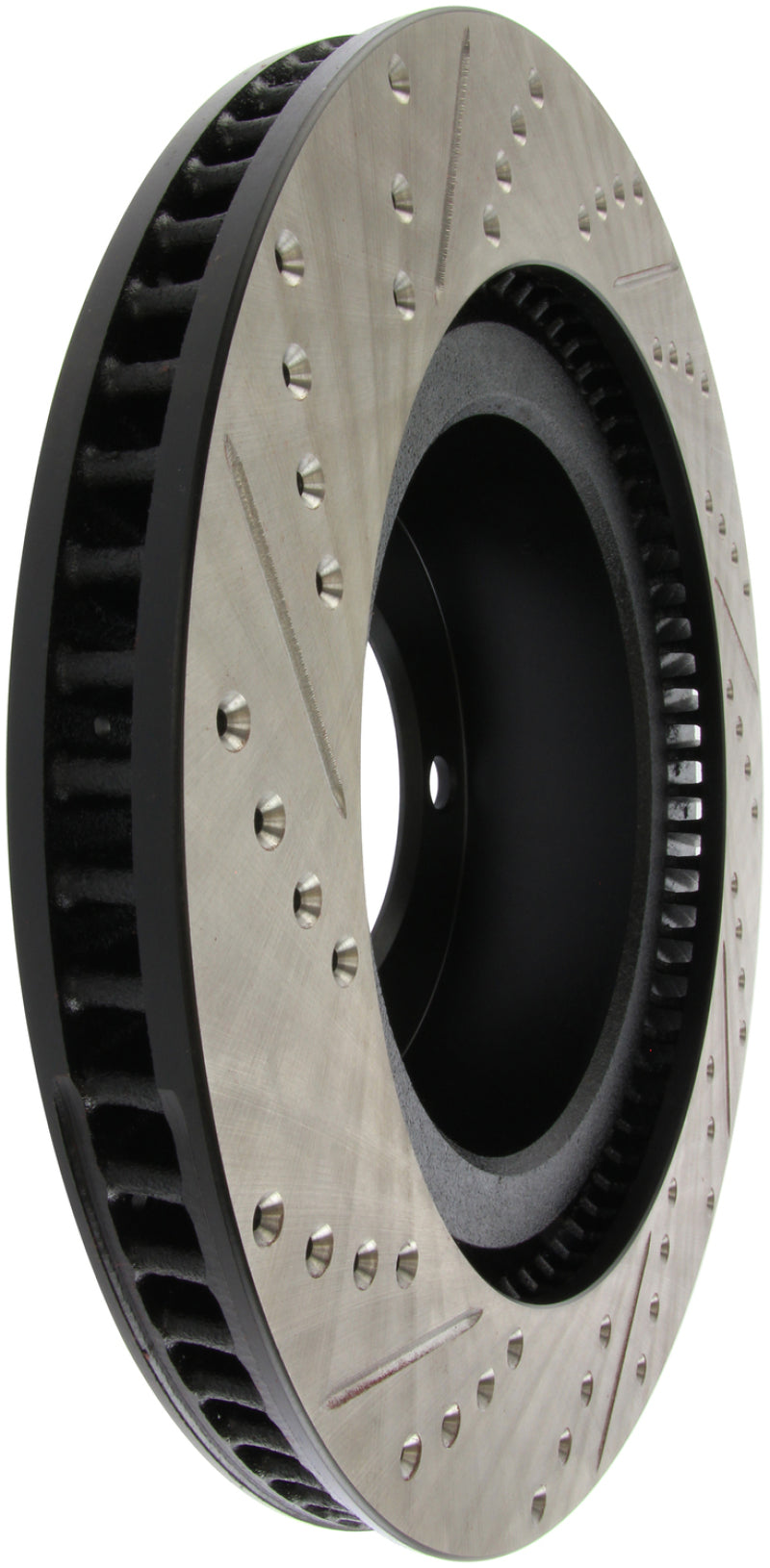 Load image into Gallery viewer, StopTech 07-09 Toyota Tundra / 08-09 Toyota Sequoia Front Left Slotted &amp; Drilled Rotor
