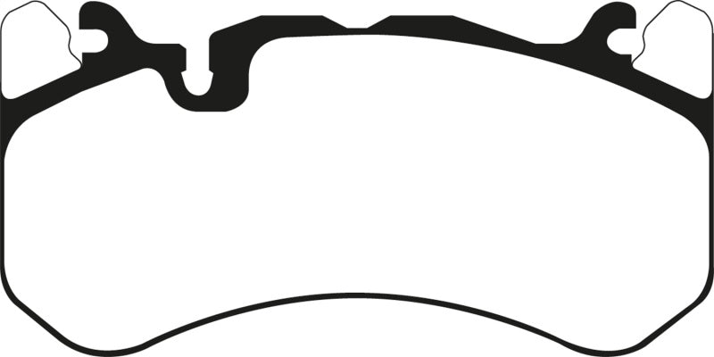 Load image into Gallery viewer, EBC 13-14 Audi RS7 4.0TT (w/Cast Iron Rotors &amp; Trapezoid Weights) Redstuff Front Brake Pads
