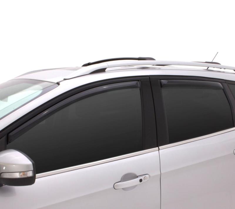 Load image into Gallery viewer, AVS 16-18 Toyota Tacoma Double Cab Ventvisor In-Channel Front &amp; Rear Window Deflectors 4pc - Smoke
