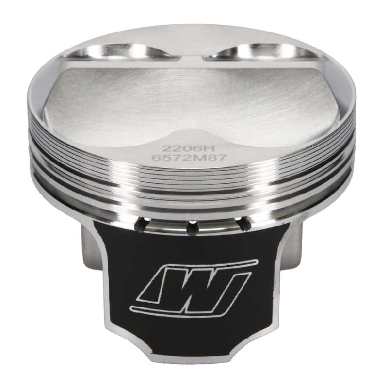 Load image into Gallery viewer, Wiseco Honda 4v DOME +6.5cc STRUTTED 87MM Piston Shelf Stock Kit
