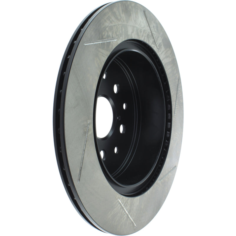 Load image into Gallery viewer, StopTech Power Slot 5/93-98 Supra Turbo Rear Right SportStop Slotted Rotor
