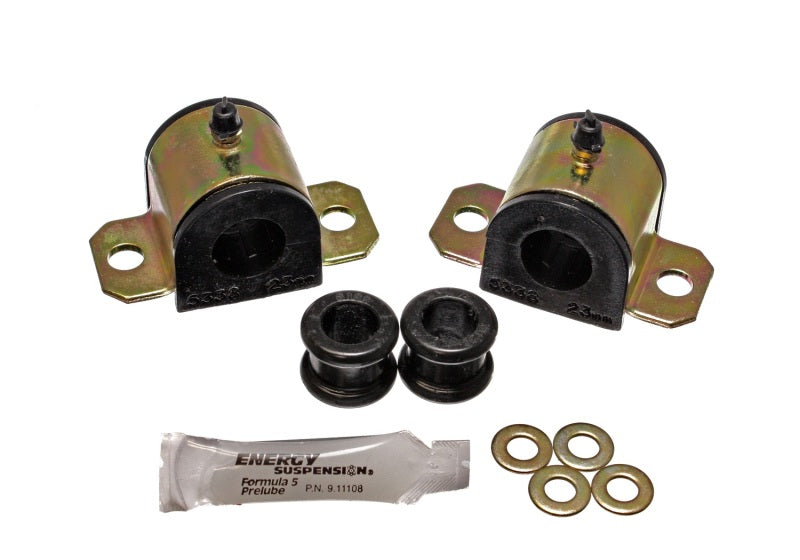 Load image into Gallery viewer, Energy Suspension 92-01 Honda Prelude Black 23mm Front Sway Bar Bushings (Sway Bar end link bushings
