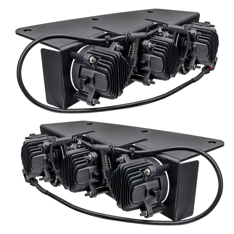 Load image into Gallery viewer, ORACLE Lighting 21-22 Ford Bronco Triple LED Fog Light Kit for Steel Bumper - Yellow
