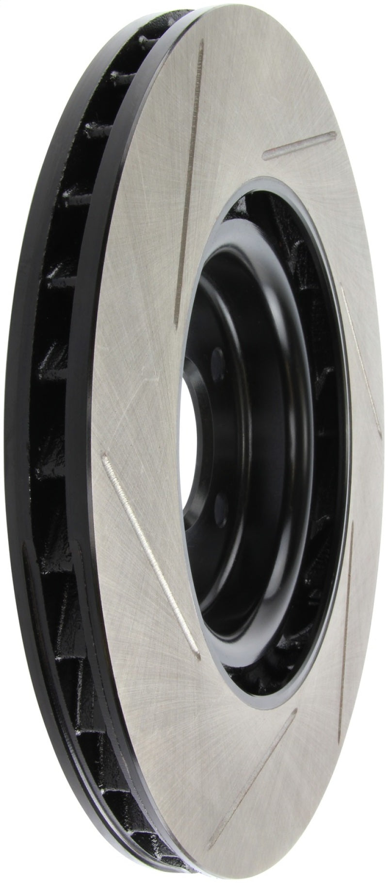 Load image into Gallery viewer, StopTech Power Slot 10-6/11 Audi S4 / 08-11 S5 Front Left Slotted Rotor
