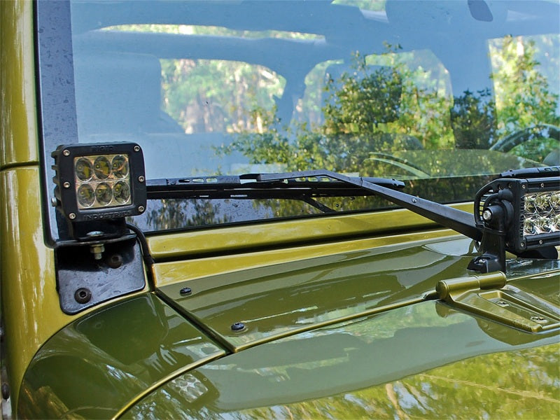 Load image into Gallery viewer, Rigid Industries Jeep JK - A-Pillar Mount Set of 2 - For Dually/D2 set
