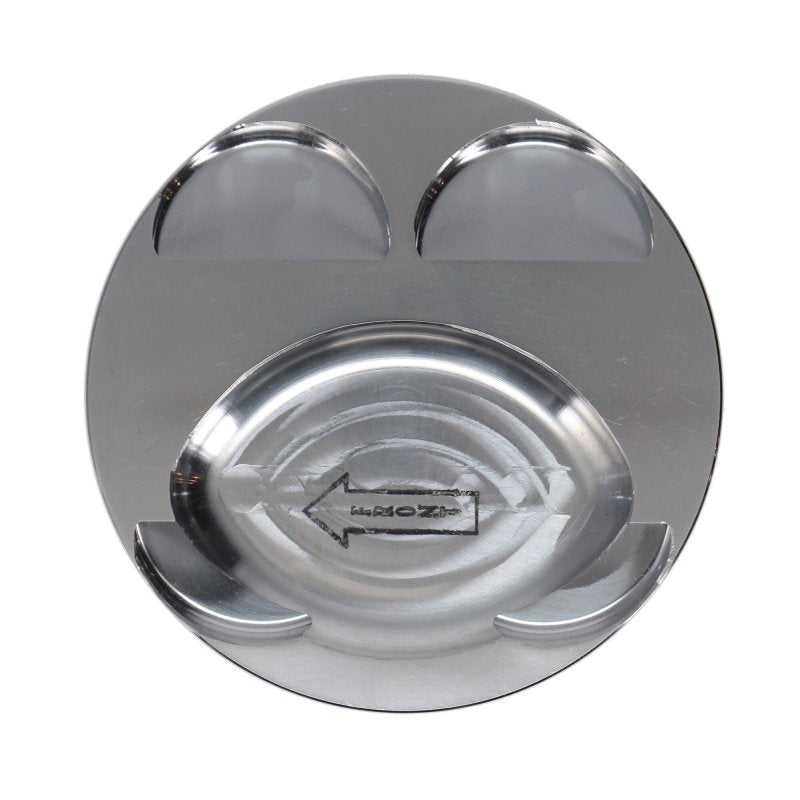 Load image into Gallery viewer, Manley MazdaSpeed 3 MZR 2.3L 87.75mm Bore -13.3cc Dome 9.5:1 CR  Pistons w/ Rings - Set of 4
