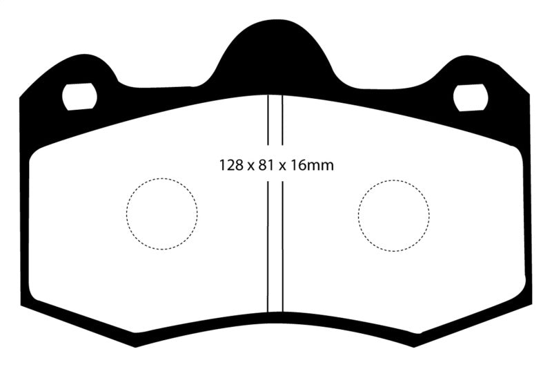 Load image into Gallery viewer, EBC 10+ Lotus Evora 3.5 Redstuff Front Brake Pads

