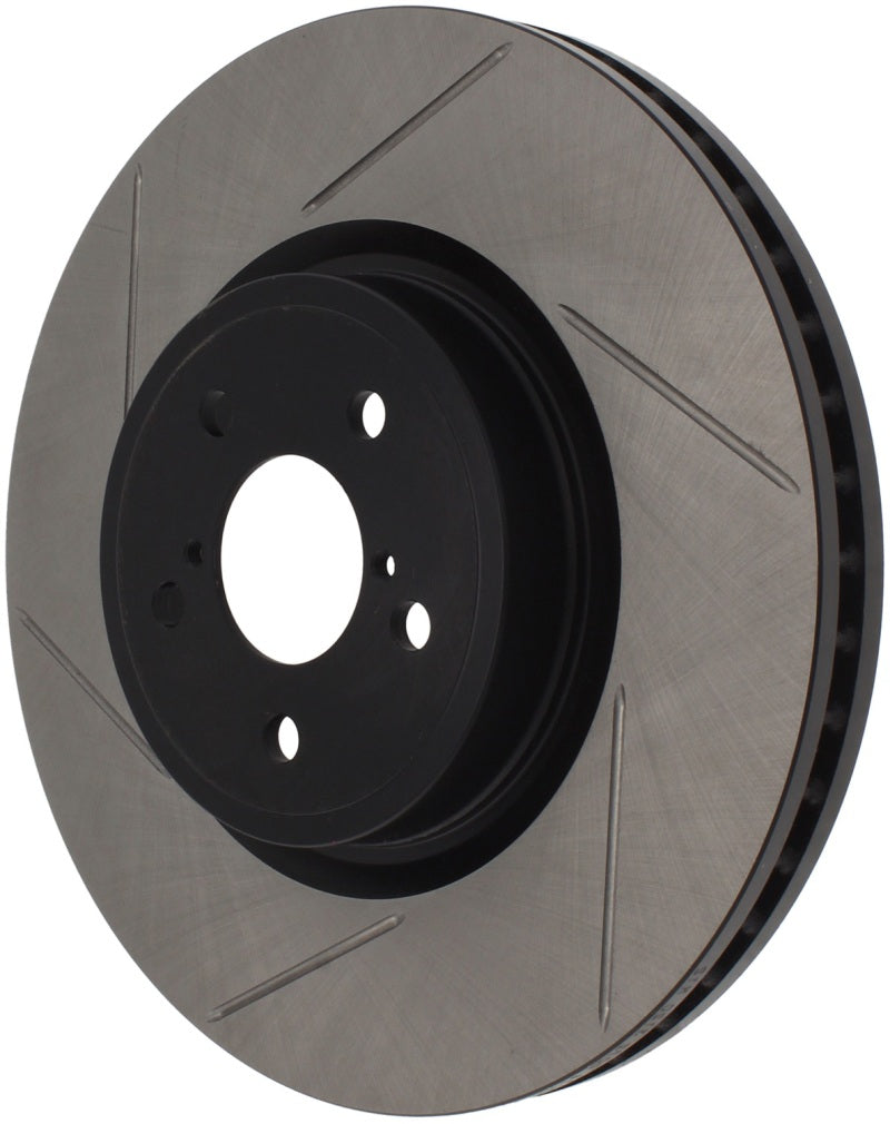 Load image into Gallery viewer, StopTech Power Slot 05-08 LGT Front Right Slotted Rotor
