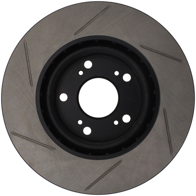 Load image into Gallery viewer, StopTech Power Slot Slotted 06-08 Honda Civic Si Front Left Rotor
