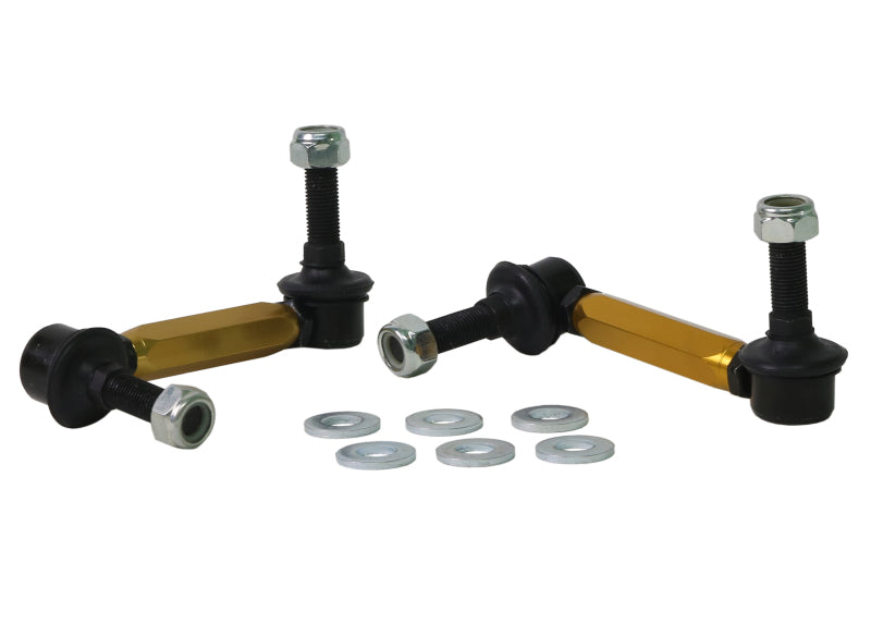 Load image into Gallery viewer, Whiteline 06-09 Toyota FJ Cruiser GSJ10 / 09+ GSJ15 Front Adjustable Heavy Duty Sway Bar Link Kit
