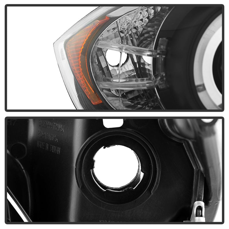 Load image into Gallery viewer, Spyder BMW E90 3-Series 06-08 Projector LED Halo Amber Reflctr Rplc Bulb Blk PRO-YD-BMWE9005-AM-BK
