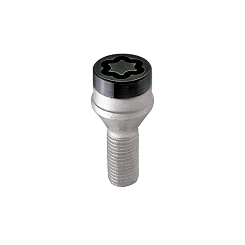 Load image into Gallery viewer, McGard Wheel Lock Bolt Set - 4pk. (Cone Seat) M14X1.5 / 17mm Hex / 31.0mm Shank Length - Black
