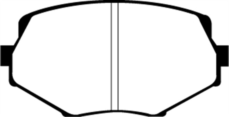 Load image into Gallery viewer, EBC 94-01 Mazda Miata MX5 1.8 Greenstuff Front Brake Pads
