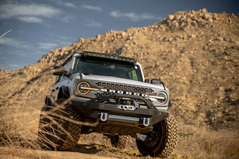Load image into Gallery viewer, DV8 Offroad 2021 Ford Bronco A Pillar Dual Light Pod Drop Mounts
