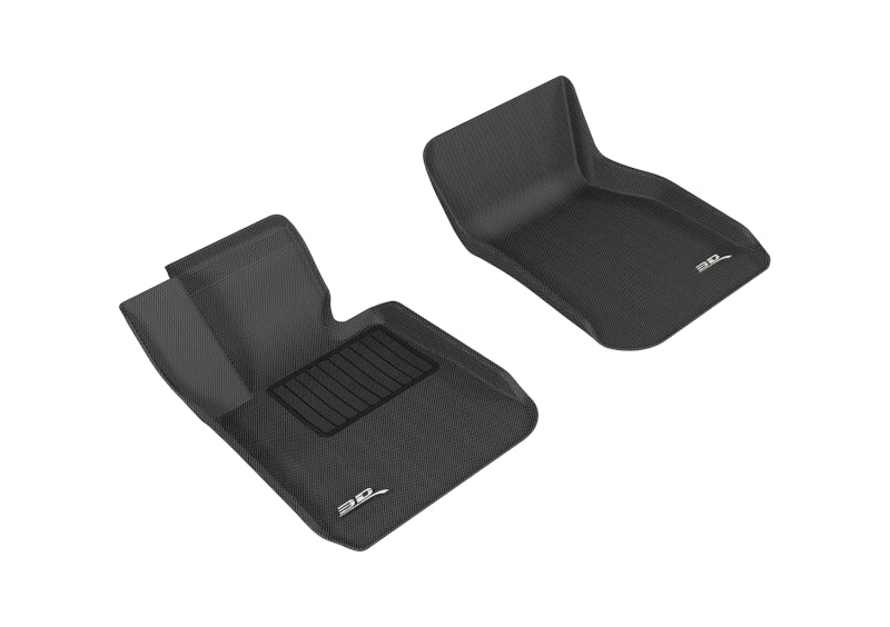 Load image into Gallery viewer, 3D MAXpider 2012-2019 BMW 3 Series F30/F34 Kagu 1st Row Floormat - Black
