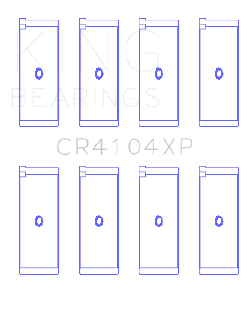 Load image into Gallery viewer, King Audi/VW 83-03 1.6L/1.8L/2.0L (Size STDX) Performance Rod Bearing Set
