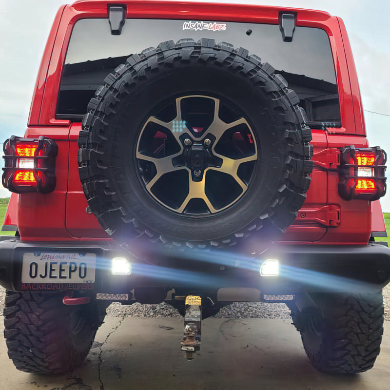 Load image into Gallery viewer, Oracle Rear Bumper LED Reverse Lights for Jeep Wrangler JL - 6000K
