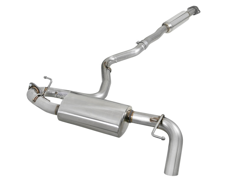 Load image into Gallery viewer, aFe POWER Takeda 2.5in 304 SS Cat-Back Exhaust System Subaru Crosstrek 18-19 H4-2.0L
