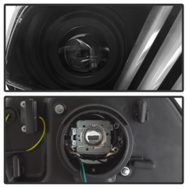 Load image into Gallery viewer, Spyder Ford Mustang 10-13 Projector Headlights - HID Model Only - Black PRO-YD-FM2010V2-HID-BK
