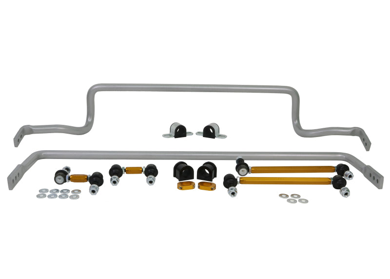 Load image into Gallery viewer, Whiteline 08-17 Mitsubishi Lancer Front &amp; Rear Sway Bar Kit
