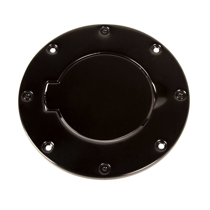Load image into Gallery viewer, Rugged Ridge 97-06 Jeep Wrangler TJ Black Non-Locking Gas Cap Door
