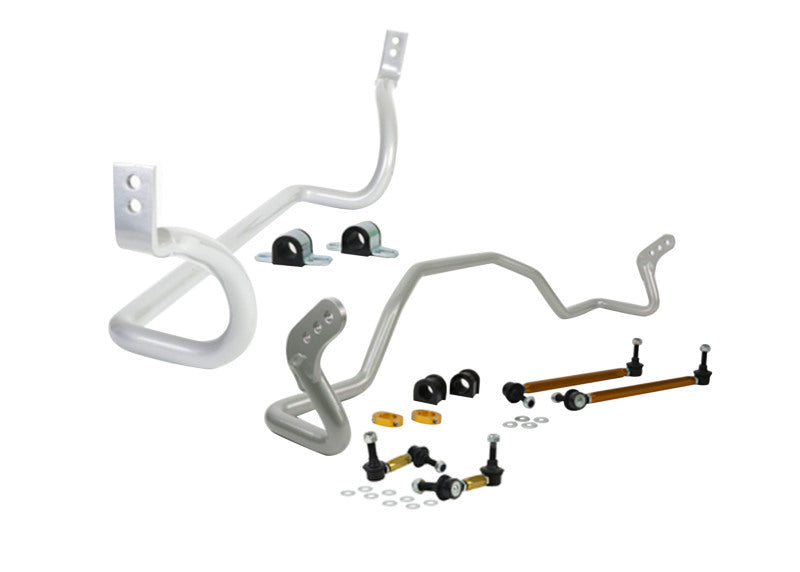Load image into Gallery viewer, Whiteline 09-15 Mitsubishi Lancer Ralliart Front &amp; Rear Sway Bar Kit

