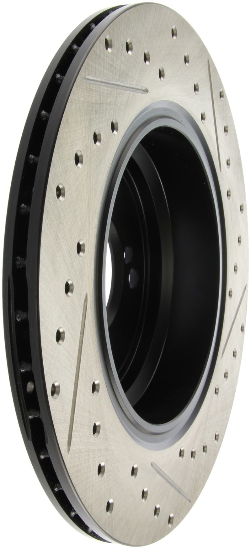 Load image into Gallery viewer, StopTech 00-03 BMW M5 (E39) Slotted &amp; Drilled Right Rear Rotor

