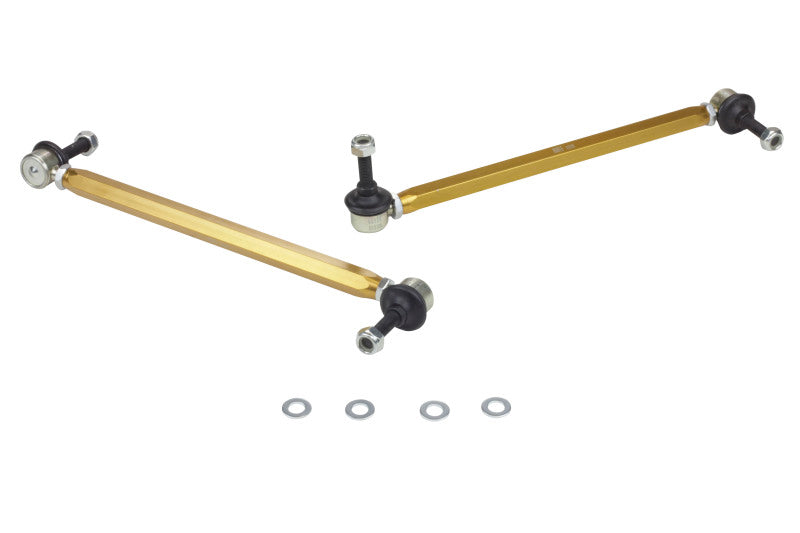 Load image into Gallery viewer, Whiteline 02-06 R53 &amp; 06+ R56 Mini Cooper S  Front Swaybar link kit-adjustable ball end links
