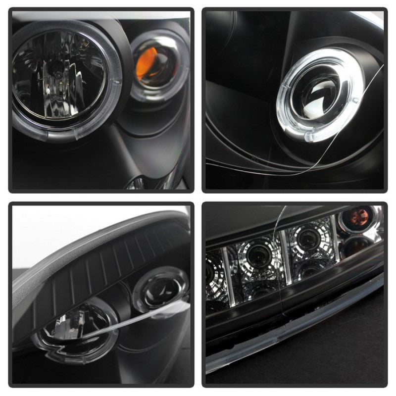 Load image into Gallery viewer, Spyder Dodge Ram 1500 06-08/Ram 2500 06-09 Projector Headlights LED Halo LED Blk PRO-YD-DR06-HL-BK
