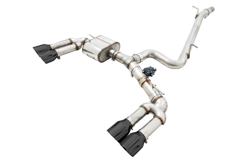 Load image into Gallery viewer, AWE Tuning Audi 8V S3 SwitchPath Exhaust w/Diamond Black Tips 102mm
