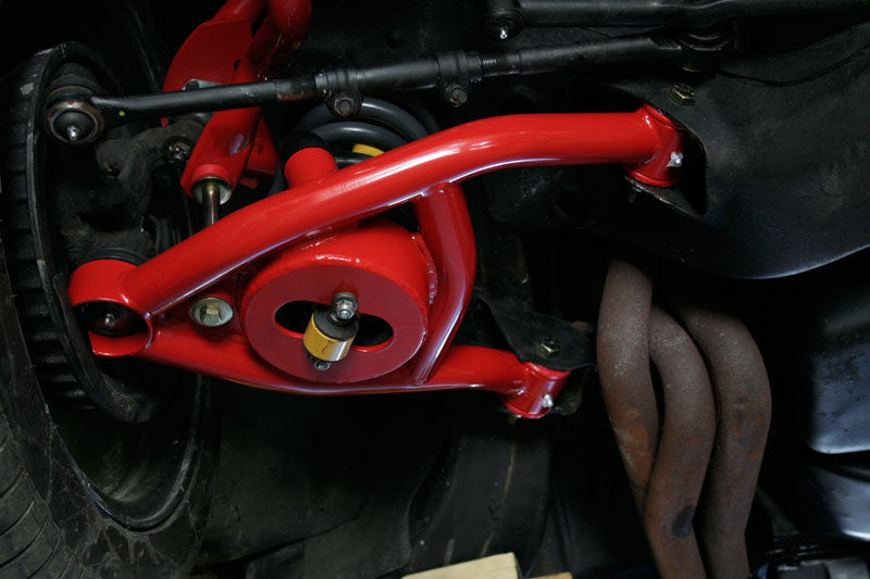 Load image into Gallery viewer, UMI Performance 64-72 GM A-Body Tubular Upper &amp; Lower Front A-Arm Kit - Black
