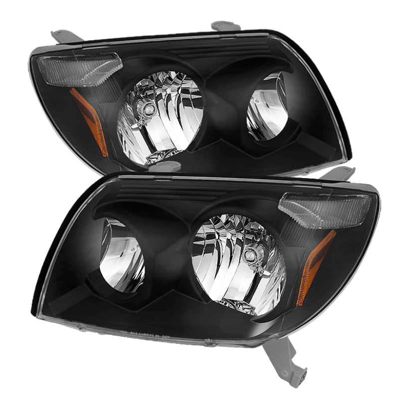 Load image into Gallery viewer, Xtune Toyota 4Runner 03-05 Crystal Headlights Black HD-JH-T4R03-AM-BK
